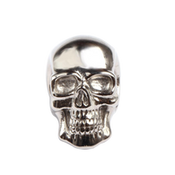 KERMAR - Nautical Link -Skull - Silver Color