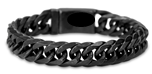 Black Stainless Steel Chain Bracelet