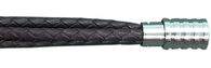 KERMAR - Triple Dark Brown leather bracelet with Steel clasp (KM-1172)