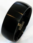 Black Colored Stainless Steel Ring