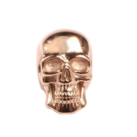 KERMAR - Nautical Link -Skull - Rose Gold Color