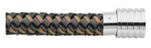 Brown-steel-leather-bracelet